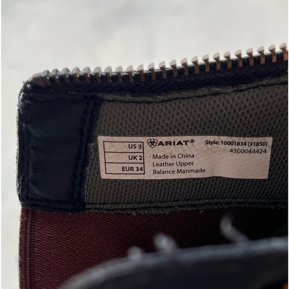 Ariat Heritage Breeze Zip Paddock Boots - Picture 2 of 5